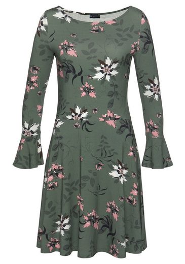 LAURA SCOTT Jerseykleid mit Volant am Ärmel mehr Blitzverkäufe