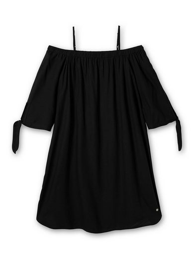SHEEGO Strandkleid Große Größen im Carmen-Look mit schmalen Trägern mehr Fabrik Onlineshop