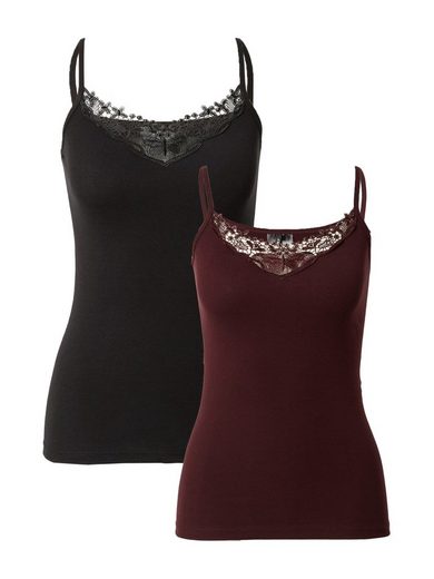 ONLY Spitzentop ONLKIRA LACE SINGLET 2PACK NOOS 2er-Pack mehr Günstig kaufen