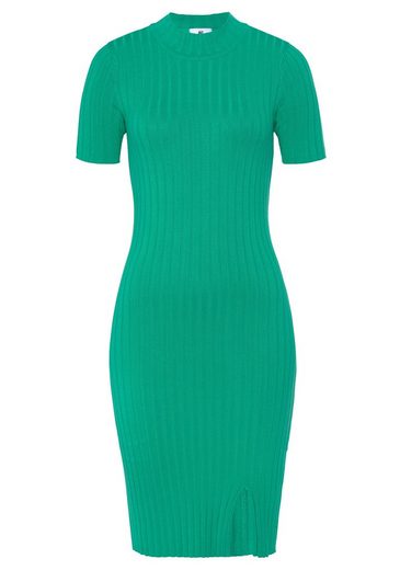 AJC Strickkleid mit feinem Stehkragen und modischem Schlitz mehr Exklusivangebot