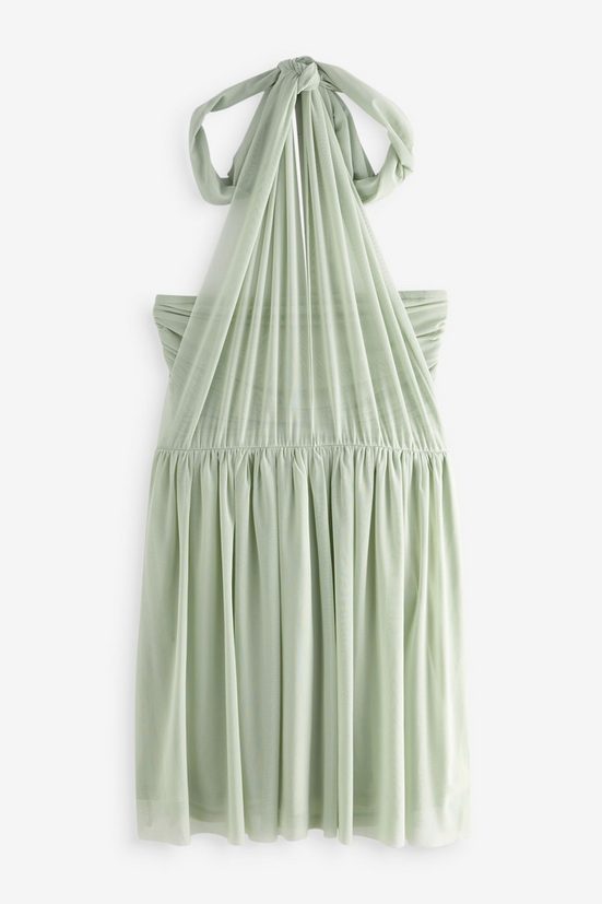 NEXT Partykleid Multiway-Brautjungfern-Minikleid aus Mesh 1-tlg mehr Weihnachtsangebot