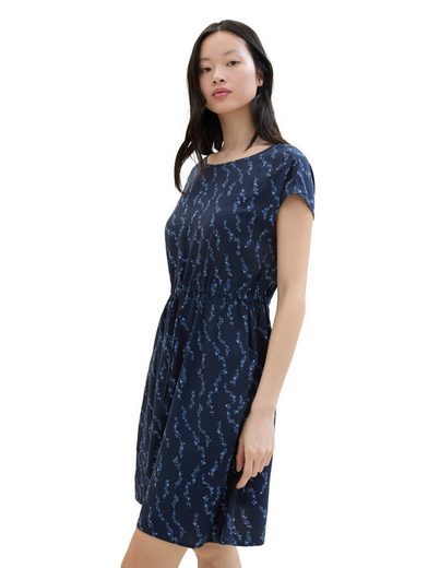 TOM TAILOR DENIM Druckkleid im Midi-Look und mit Eingrifftaschen mehr Sonderangebote