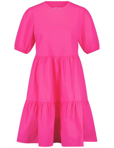 GERRY WEBER Midikleid Baumwollkleid mit gestuftem Rockteil mehr Letzte 3 Tage