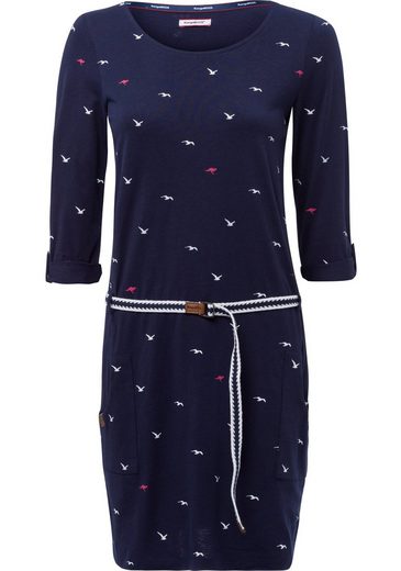 KANGAROOS Jerseykleid (Set, mit abnehmbarem Gürtel) im sommerlichen Print mehr Zeitbegrenzte Promotion