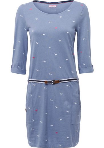 KANGAROOS Jerseykleid (Set, mit abnehmbarem Gürtel) im sommerlichen Print mehr Zeitbegrenzte Promotion