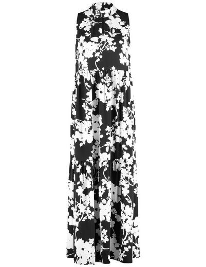 TAIFUN Minikleid Ausgestelltes Stufenkleid mit Floralprint mehr Fabrikladen