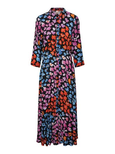 Y.A.S Hemdblusenkleid YASSAVANNA LONG SHIRT DRESS mit 3/4 Ärmel mehr Flash Sale