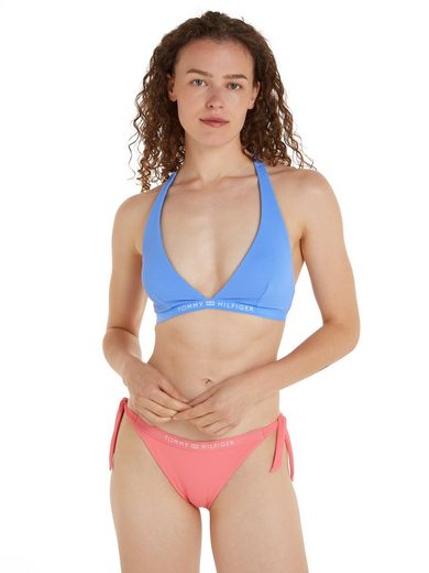 TOMMY HILFIGER SWIMWEAR Triangel-Bikini-Top TRIANGLE FIXED RP mit Logoschriftzug mehr Cyber Monday