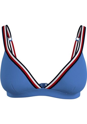 TOMMY HILFIGER SWIMWEAR Triangel-Bikini-Top TRIANGLE RP mit Rippenstruktur mehr