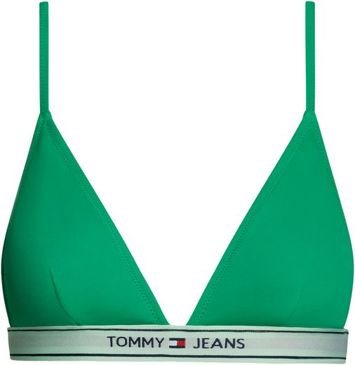 TOMMY HILFIGER SWIMWEAR Triangel-Bikini-Top TRIANGLE RP mit Logoschriftzug mehr Muttertagsangebot