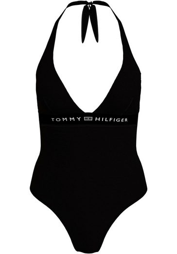 TOMMY HILFIGER SWIMWEAR Badeanzug HALTER ONE PIECE RP (EXT SIZES) in großen Größen mehr Vatertagsangebot