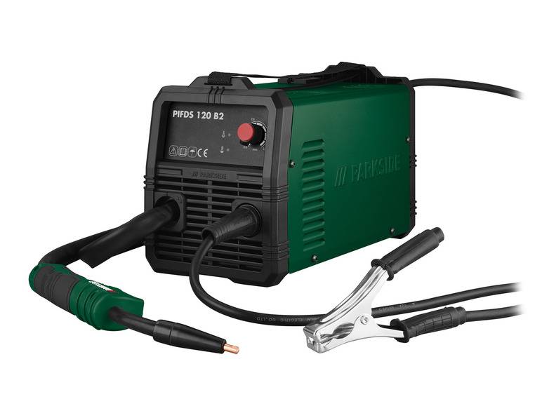PARKSIDE® Inverter-Fülldraht-Schweißgerät »PIFDS 120 B2«, mit Tragegurt Super Sparpreis