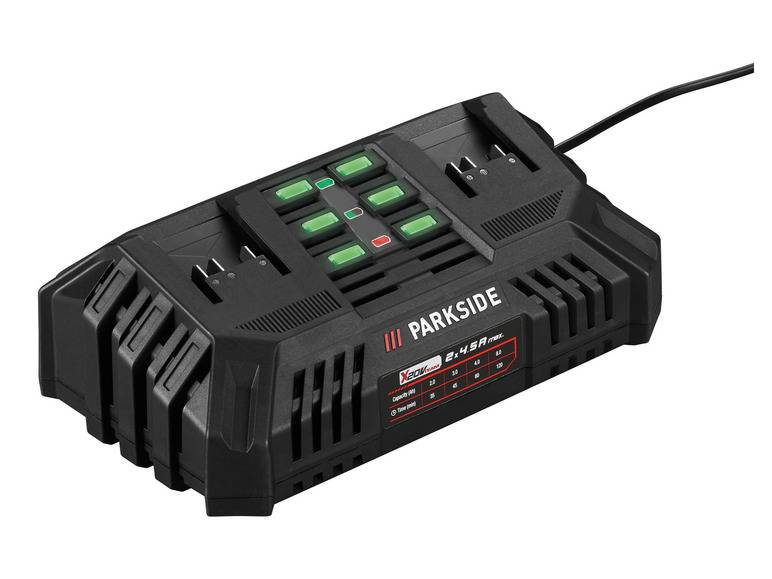 PARKSIDE® 20 V Akku-Doppelladegerät »PDSLG 20 B1«, 4,5 A Begrenzte Freigabe