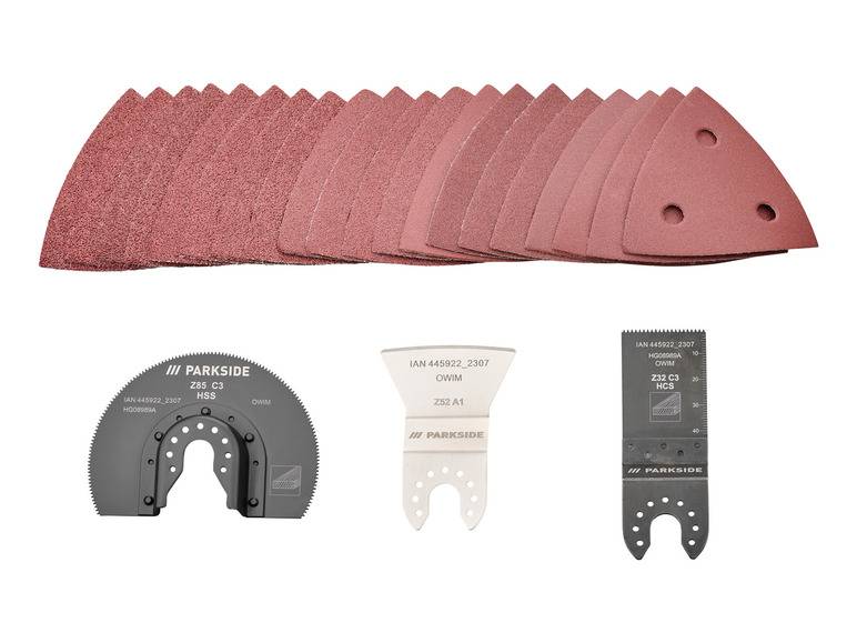 PARKSIDE® Zubehör für Multifunktionswerkzeug Letzte 3 Tage