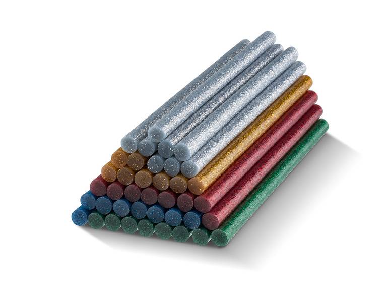 PARKSIDE® Niedertemperatur-Klebestifte, 40-teilig, Ø 7 mm, "PNKPZ B2" Vierteljährliche Förderung