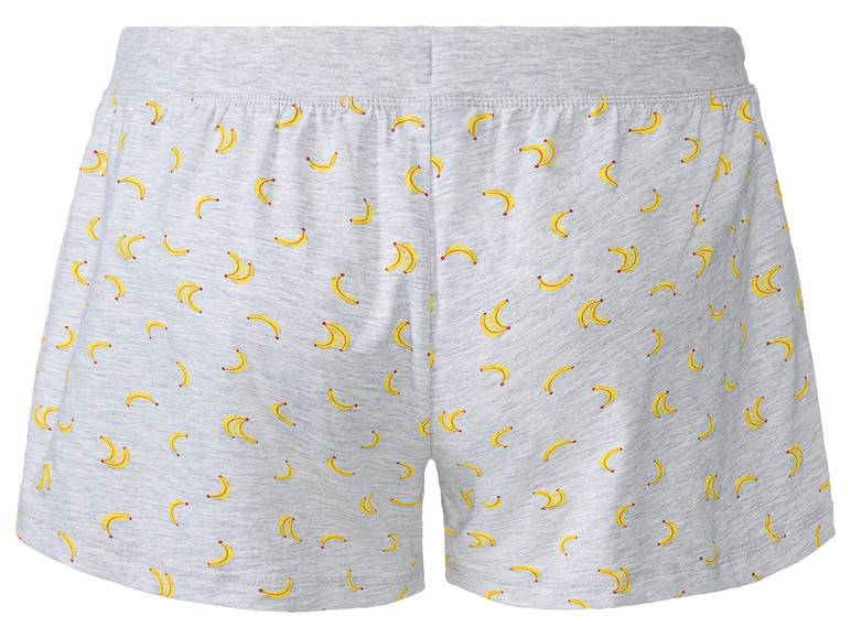 esmara® Damen Schlafhose, kurz, mit Zierknopfleiste Outlet