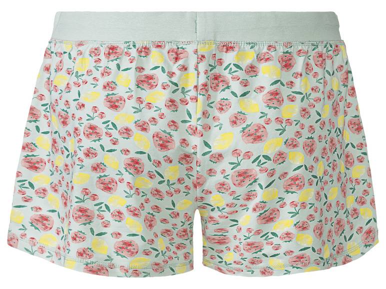 esmara® Damen Schlafhose, kurz, mit Zierknopfleiste Outlet