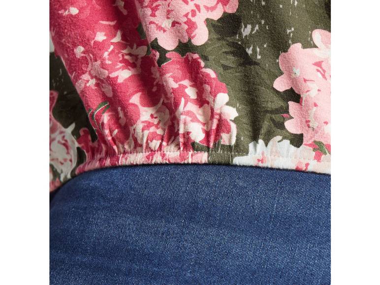 esmara® Damen Top, leger geschnitten, mit Gummizug am Saum Auslauf