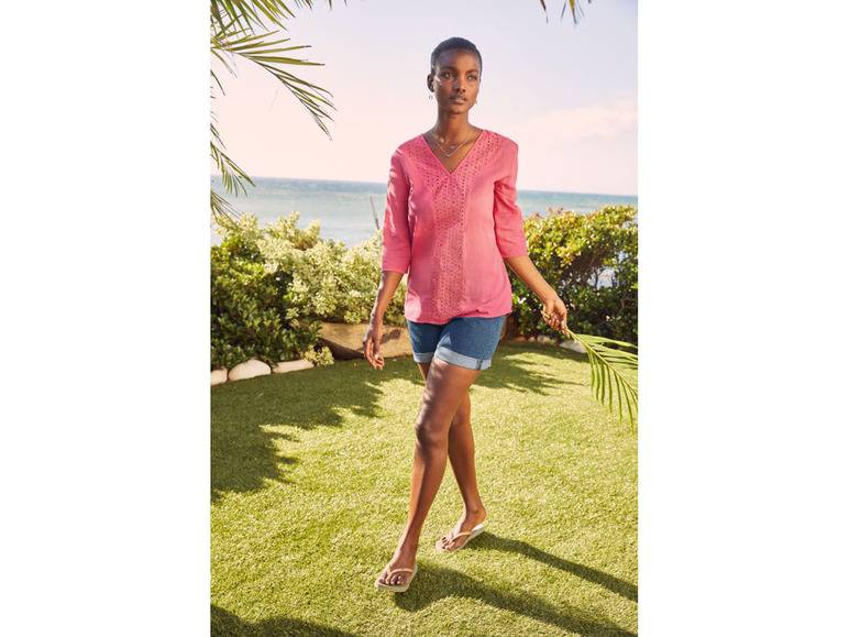 esmara® Damen Jeansshorts, mit Krempeloptik am Beinabschluss Black Friday