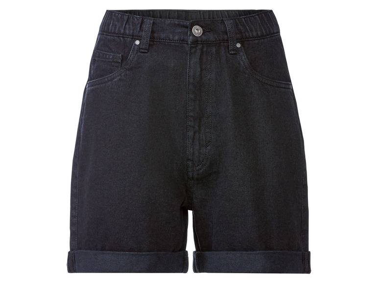 esmara® Damen Jeansshorts, mit Krempeloptik am Beinabschluss Black Friday