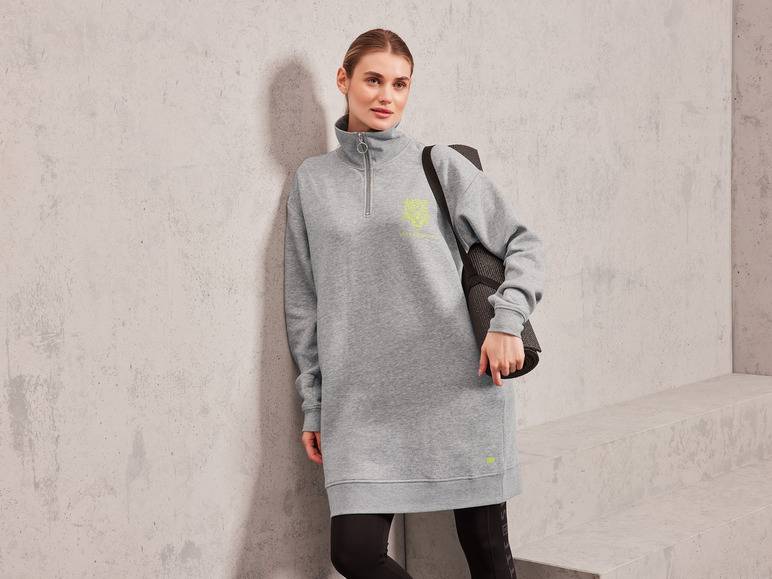 CRIVIT by Jette Sport Damen Sweatkleid mit HeiQ Mint Technologie Cyber Monday
