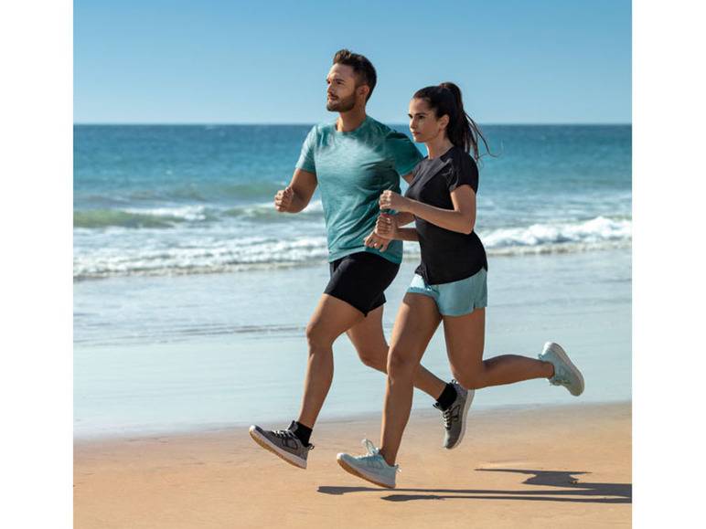 CRIVIT Damen Funktionsshorts, aus recyceltem Material Vatertagsangebot