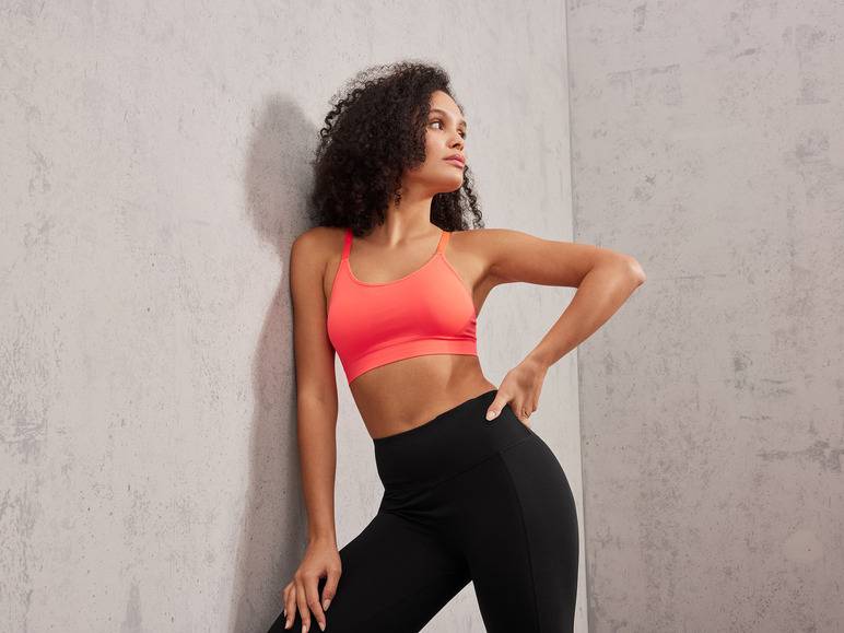 CRIVIT Damen Sport Bustier, Medium Level, seamless Heißer Verkauf