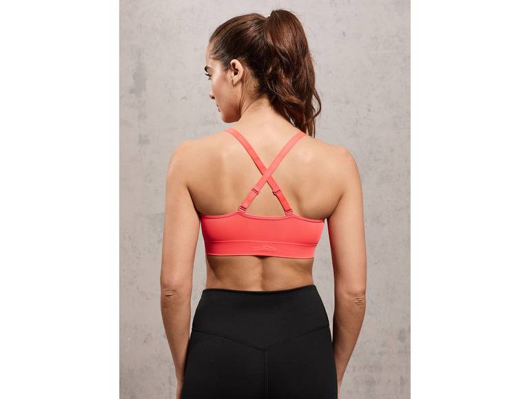CRIVIT Damen Sport Bustier, Medium Level, seamless Heißer Verkauf