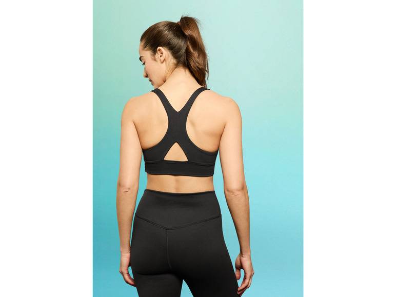 CRIVIT Damen Sportbustier, Medium-Level, mit dynamischer Kühltechnologie Zeitlich begrenztes Angebot