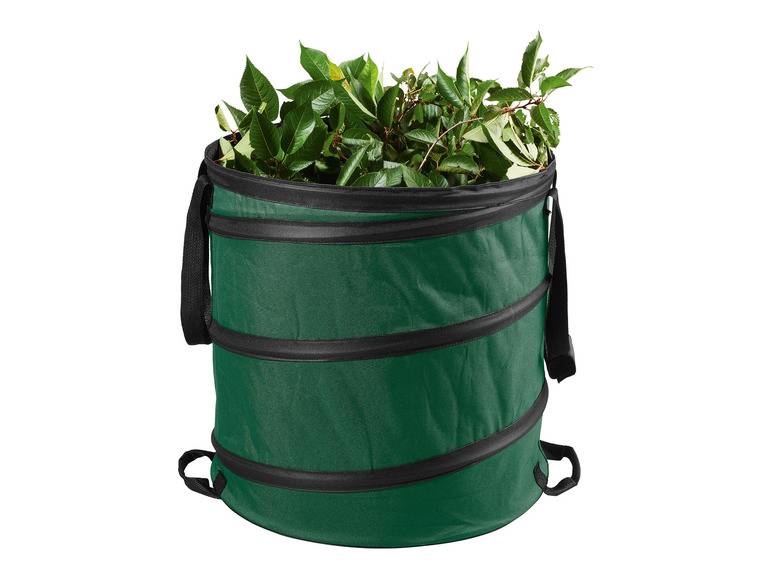 PARKSIDE® Pop-up-Gartenabfallsack, 85 l, platzsparend zusammenfaltbar Begrenzte Freigabe