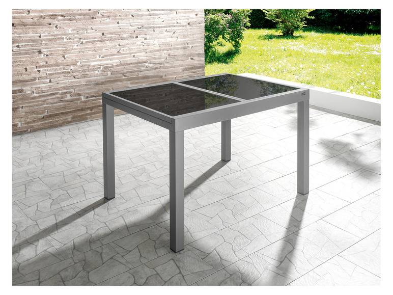 LIVARNO home Alu-Gartentisch »Houston«, ausziehbar, grau Letzte 2 Tage