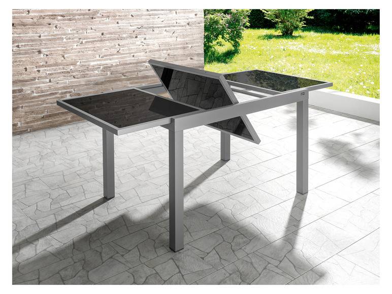 LIVARNO home Alu-Gartentisch »Houston«, ausziehbar, grau Letzte 2 Tage