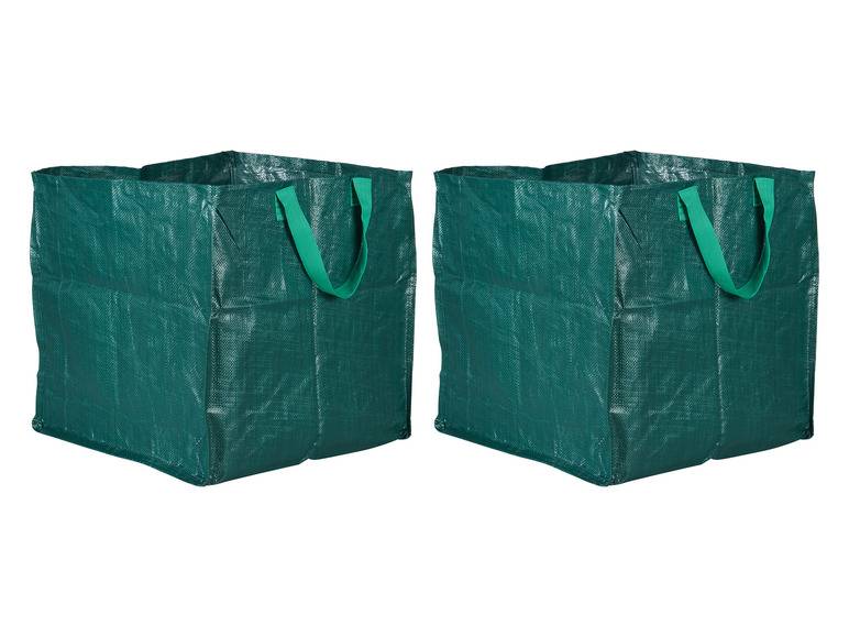 PARKSIDE® EcoLine Gartensack faltbar, 270 l / 125 l, recyceltes Material Bis zu 60% Rabatt
