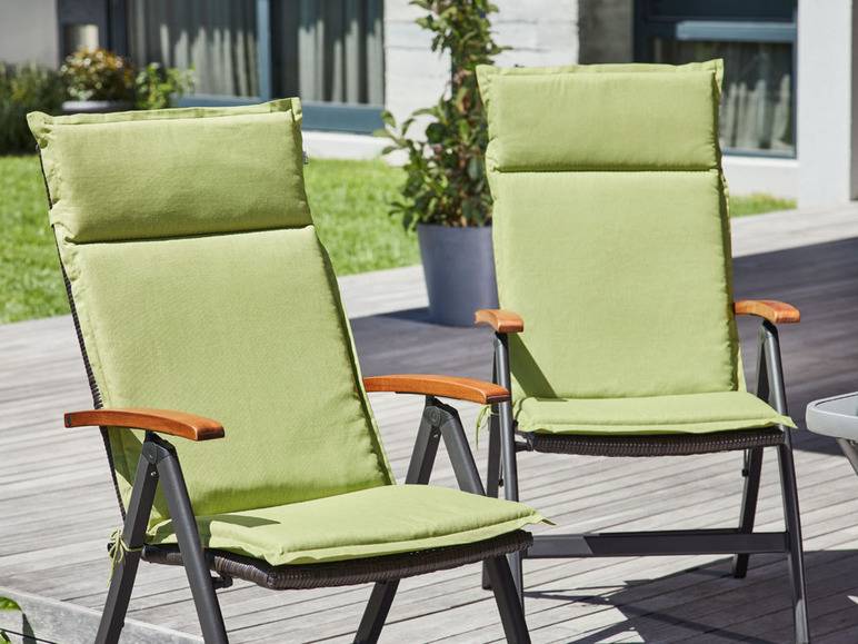 LIVARNO home Polsterauflage Hochlehner, mit Stehsaum, ca. 120 x 50 x 4 cm Bis zu 65% Rabatt