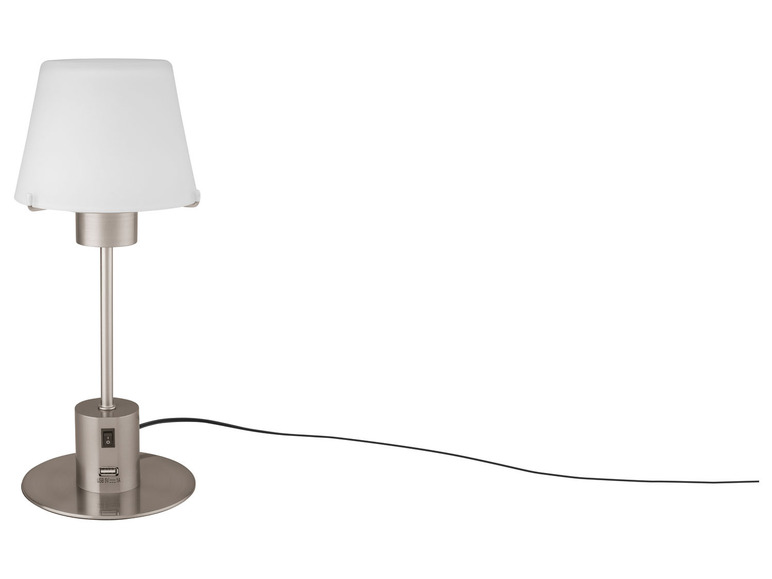LIVARNO home LED-Tischleuchte, USB-Anschluss zum Aufladen Auslauf
