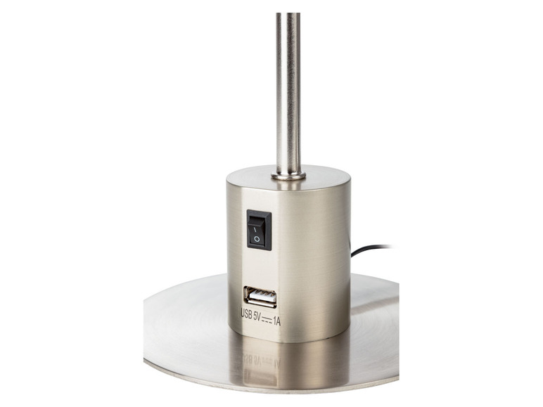LIVARNO home LED-Tischleuchte, USB-Anschluss zum Aufladen Auslauf