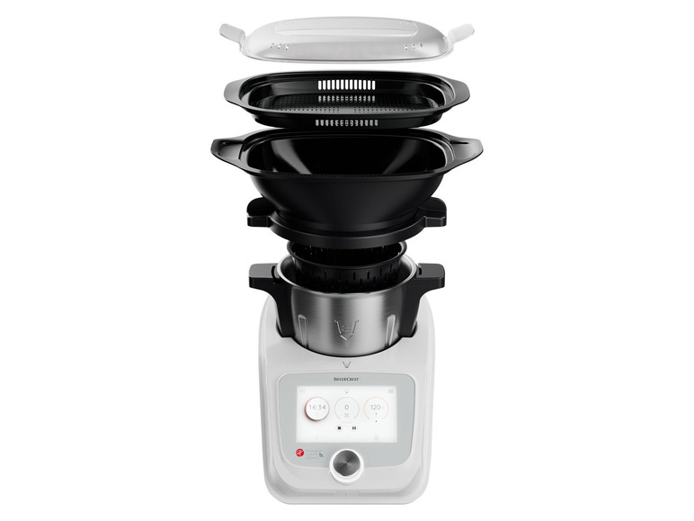 SILVERCREST® KITCHEN TOOLS Monsieur Cuisine Connect »SKMC 1100 A1«, 1100 W Saisonschlussverkauf