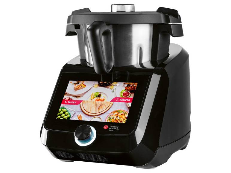 SILVERCREST® KITCHEN TOOLS Monsieur Cuisine Smart SKMS 1200 B1 Black Black Friday