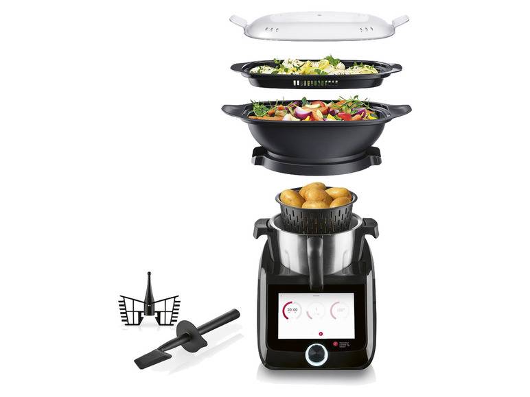 SILVERCREST® KITCHEN TOOLS Monsieur Cuisine Smart SKMS 1200 B1 Black Black Friday
