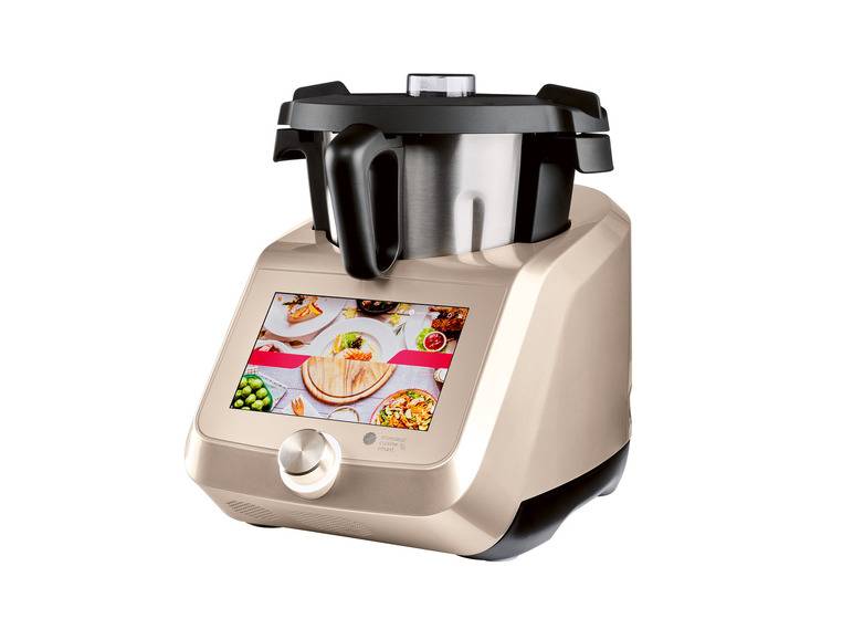 SILVERCREST® KITCHEN TOOLS Monsieur Cuisine Smart SKMS 1200 B1 Champagner Weihnachtsangebot