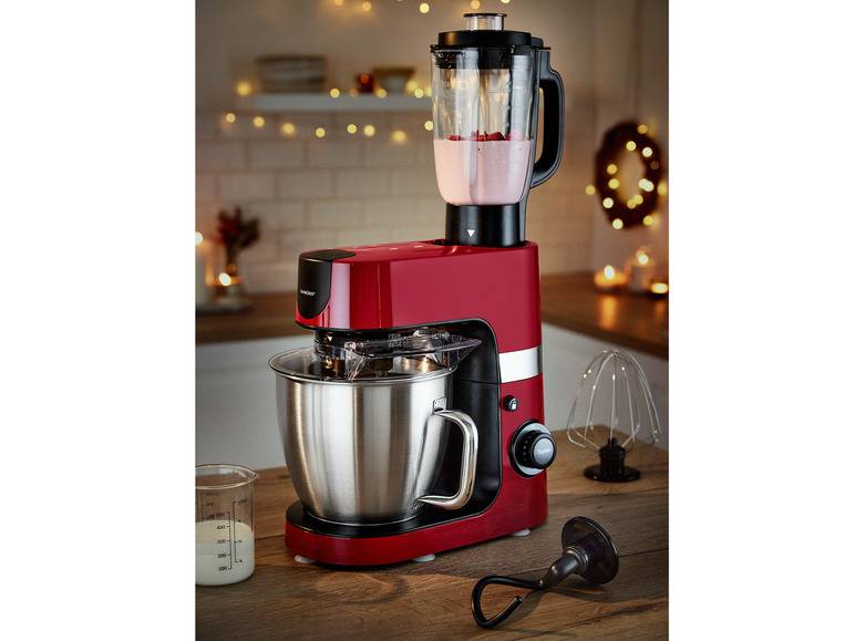 SILVERCREST® KITCHEN TOOLS Profi-Küchenmaschine »SKMP 1300 D3«, 1300 W Osterangebot
