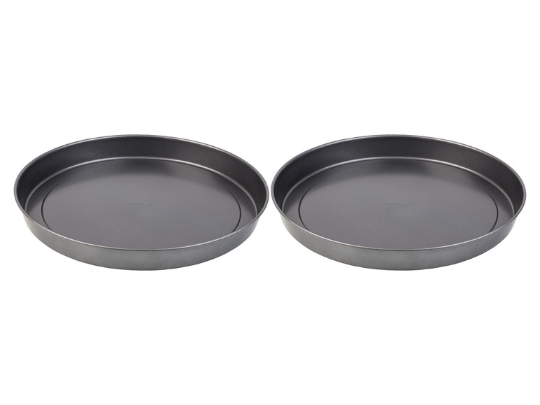 LIVARNO home Quiche- und Obstkuchenformen \ Pizza-Backbleche, 2 Stück Zeitlich begrenztes Angebot