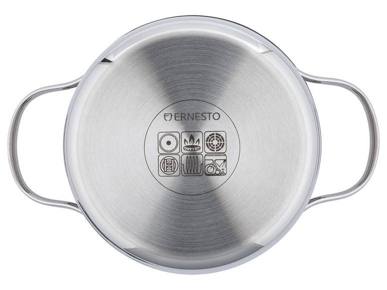 ERNESTO® Edelstahl-Topf, mit Deckel, Ø 16 cm Bestseller