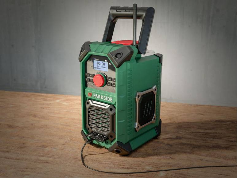 PARKSIDE® Akku-Baustellenradio »PBRA 20-Li B2« 20 V / 12 V oder Netzbetrieb, ohne Akku und Ladegerät Riesige Ersparnisse