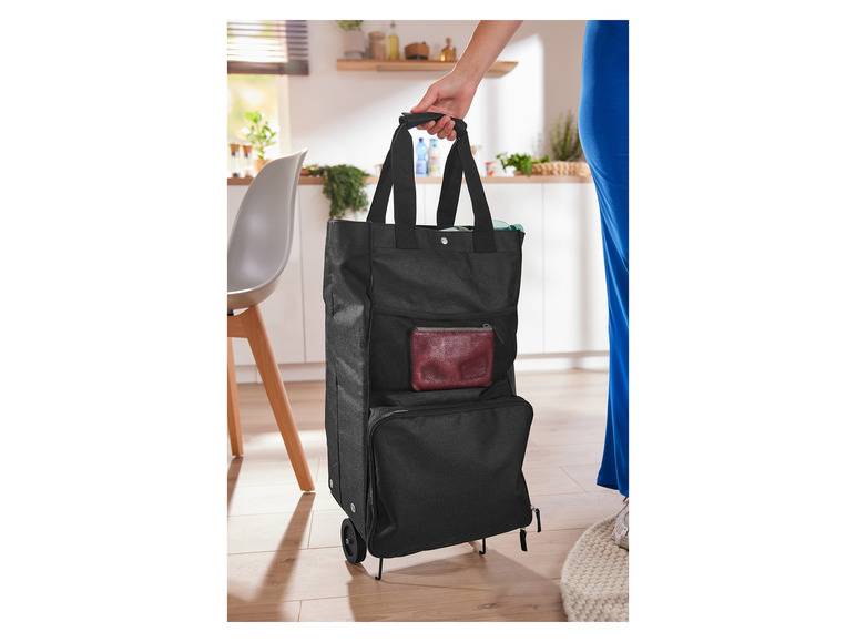 TOPMOVE® Einkaufstrolley / -tasche, faltbar Super Sparpreis
