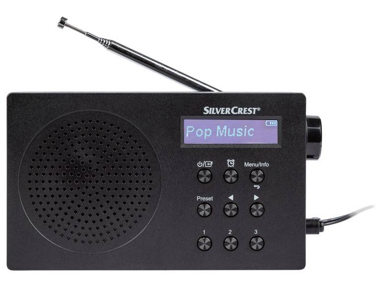 SILVERCREST® DAB+ Radio Mono »SDR 15 A2«, Bluetooth Kostenlose Rückgabe