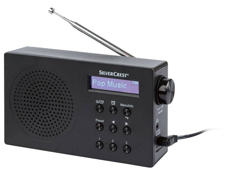 SILVERCREST® DAB+ Radio Mono »SDR 15 A2«, Bluetooth Kostenlose Rückgabe