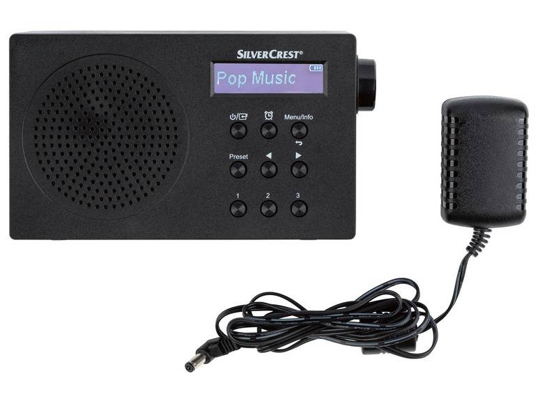 SILVERCREST® DAB+ Radio Mono »SDR 15 A2«, Bluetooth Kostenlose Rückgabe