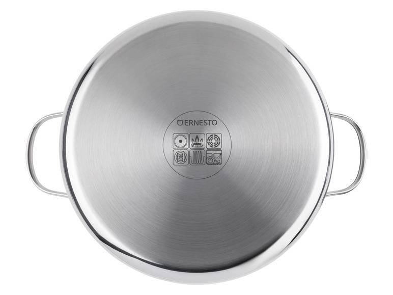 ERNESTO® Edelstahl-Topf, mit Deckel, Ø 24 cm Begrenzte Freigabe