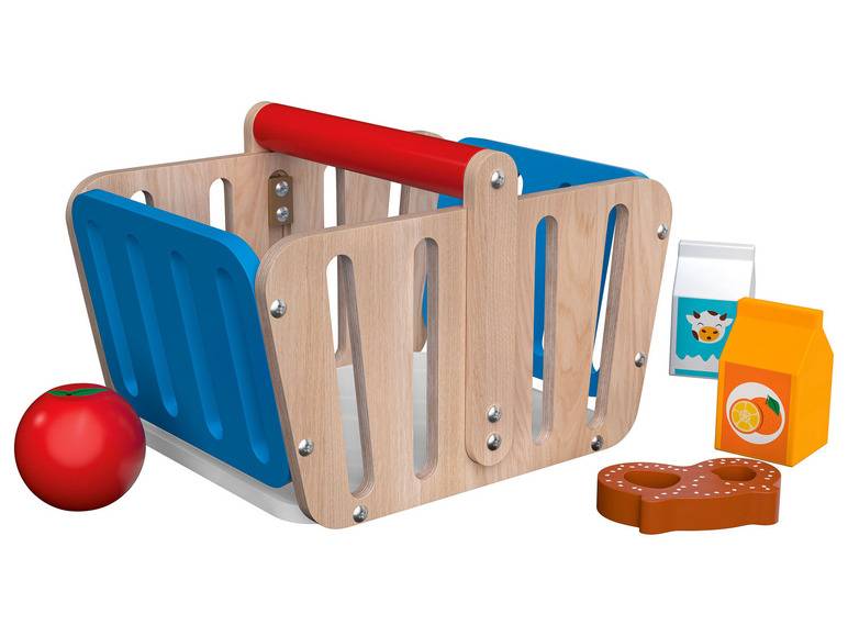 Playtive Kaufmannsladen-Zubehör, mit Echtholz Sonderangebot der Fabrik